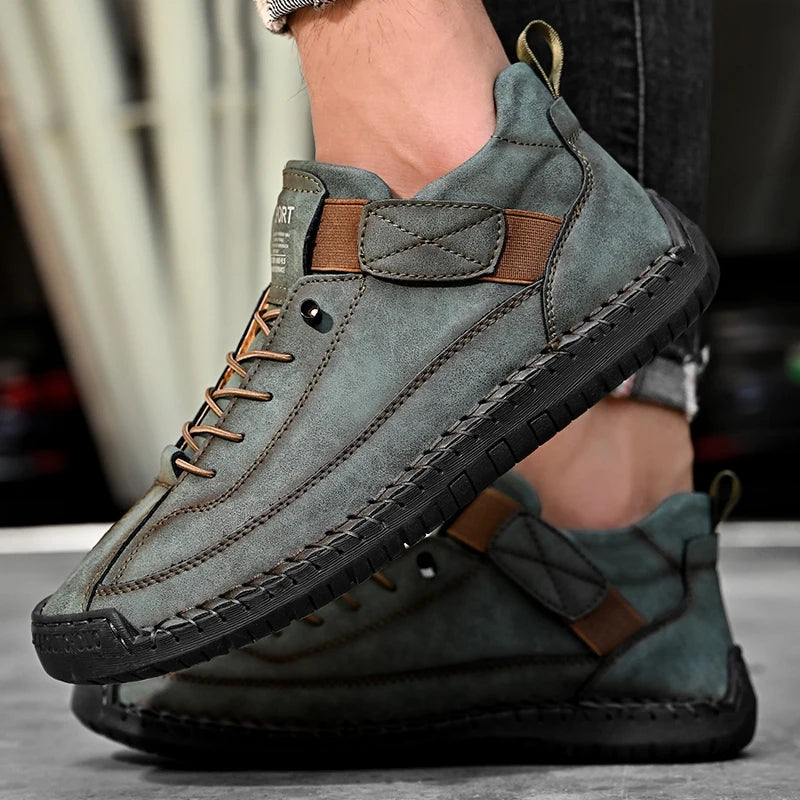 Jack Comfort Fit Casual Shoes | Solid Lace-Up Casual Shoes