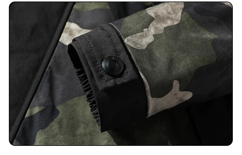 Split Camo Jacket