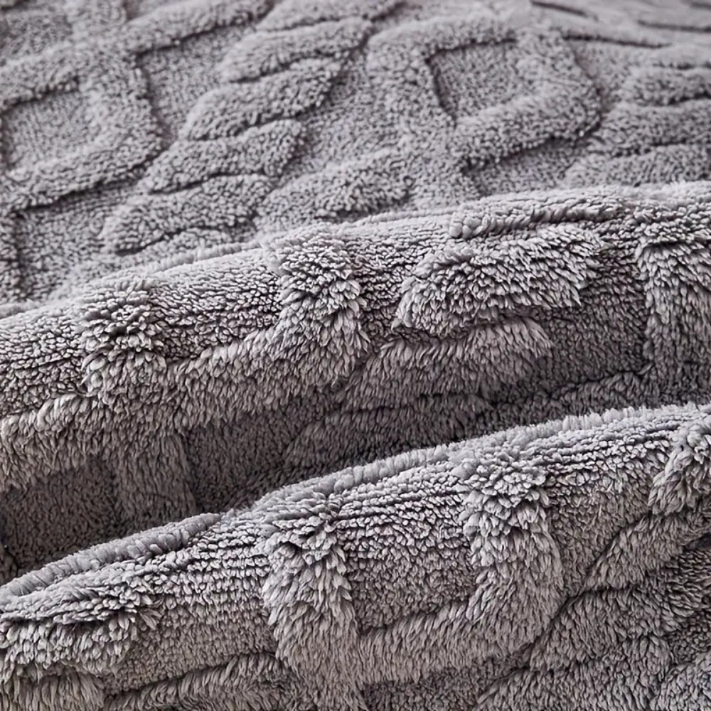 Contemporary Diamond Pattern Recliner Slipcover