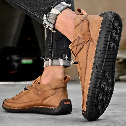 Jack Comfort Fit Casual Shoes | Solid Lace-Up Casual Shoes