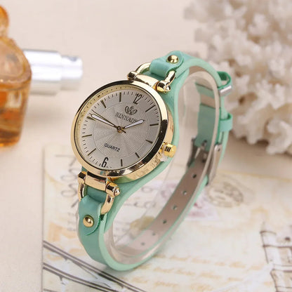 Isla Adjustable Fit Wristwatch | Geometric Round Dial Wristwatch