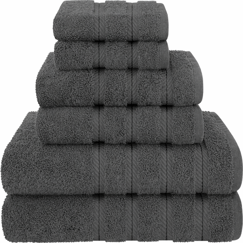 6-Piece Bath Towel Set – Soft & Highly Absorbent