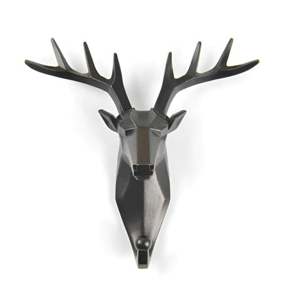 Contemporary Geometric Animal Head Wall Hook