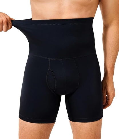 Theodore Compression Fit Shaper Shorts | High-Waist Tummy Control Shorts