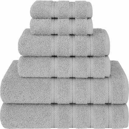 6-Piece Bath Towel Set – Soft & Highly Absorbent