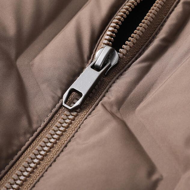 Jack Quilted Stand Collar Puffer Jacket | Zip Up Hip-Length Puffer Jacket