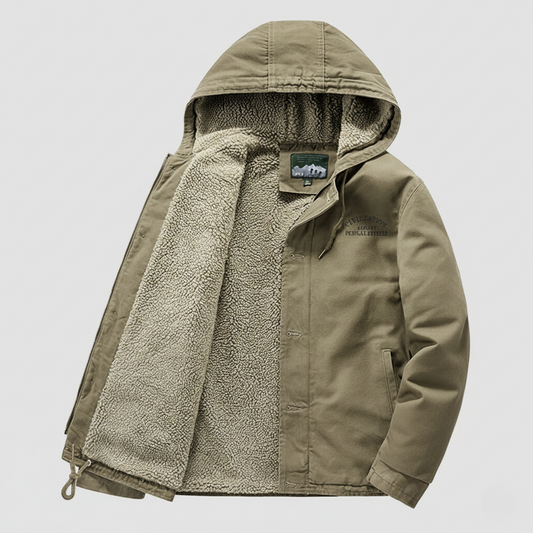Thermal Hooded Cotton Jacket