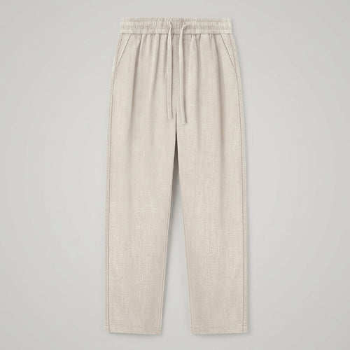 Haru Cropped Linen Pants