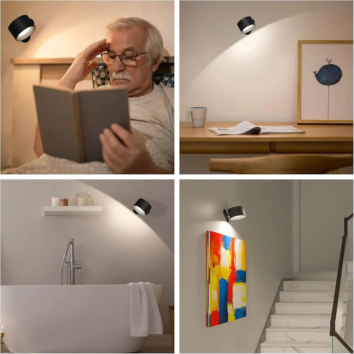 Scandinavian Wall Lamp With Natural Wood Finish