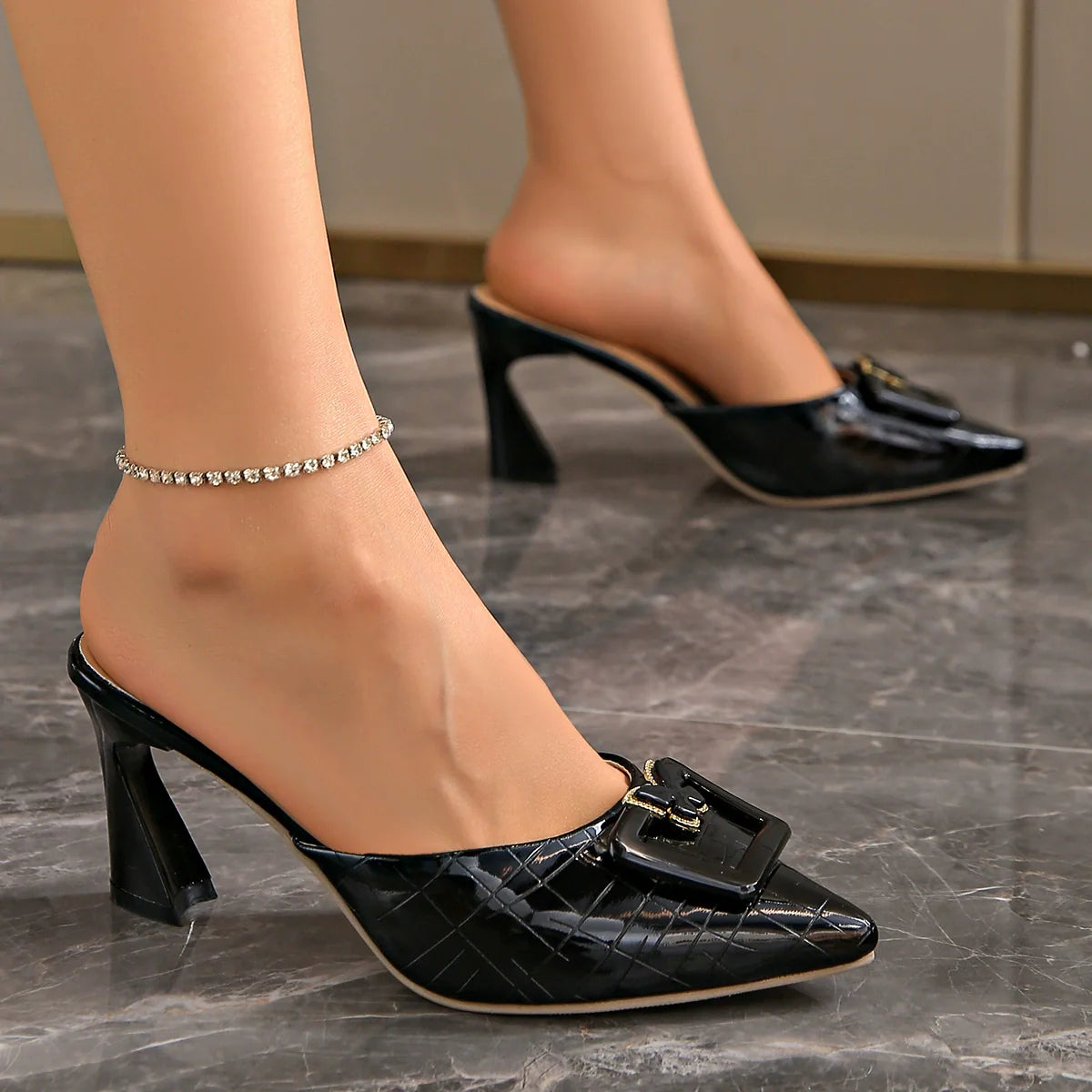 Laya Butterfly Mules