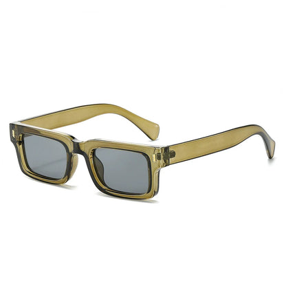 Zuniga Block-Frame Sunglasses – Retro Square Shape – Bold Thick Frames VIP