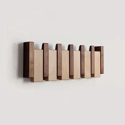 Wooden Piano Wall Hook With Multiple Pegs VIP