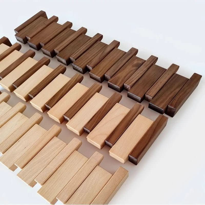 Wooden Piano Wall Hook With Multiple Pegs VIP