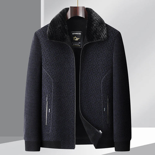 Fur-lined Collar Jacket