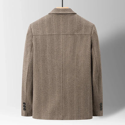 Joshua Regular Fit Chore Coat | Collared Button Front Coat
