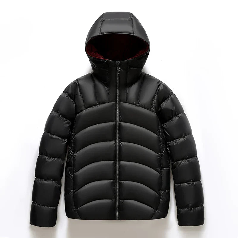 Arthur Puffer Jacket | Contoured Quilted Hooded Winter Jacket