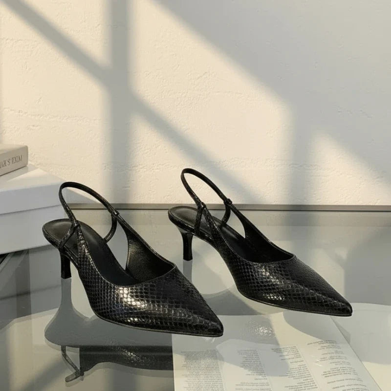 Python Kitten Heels