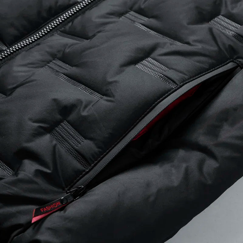 Embossed Down Vest