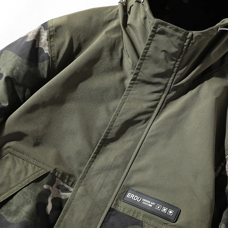 Split Camo Jacket