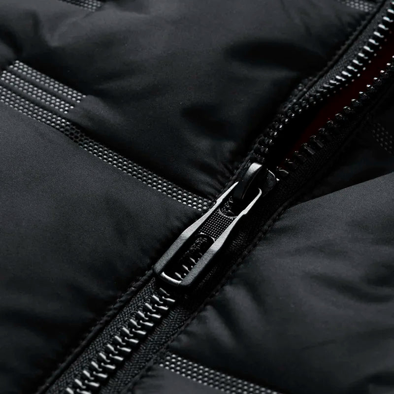 Embossed Down Vest