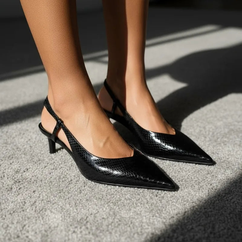 Python Kitten Heels