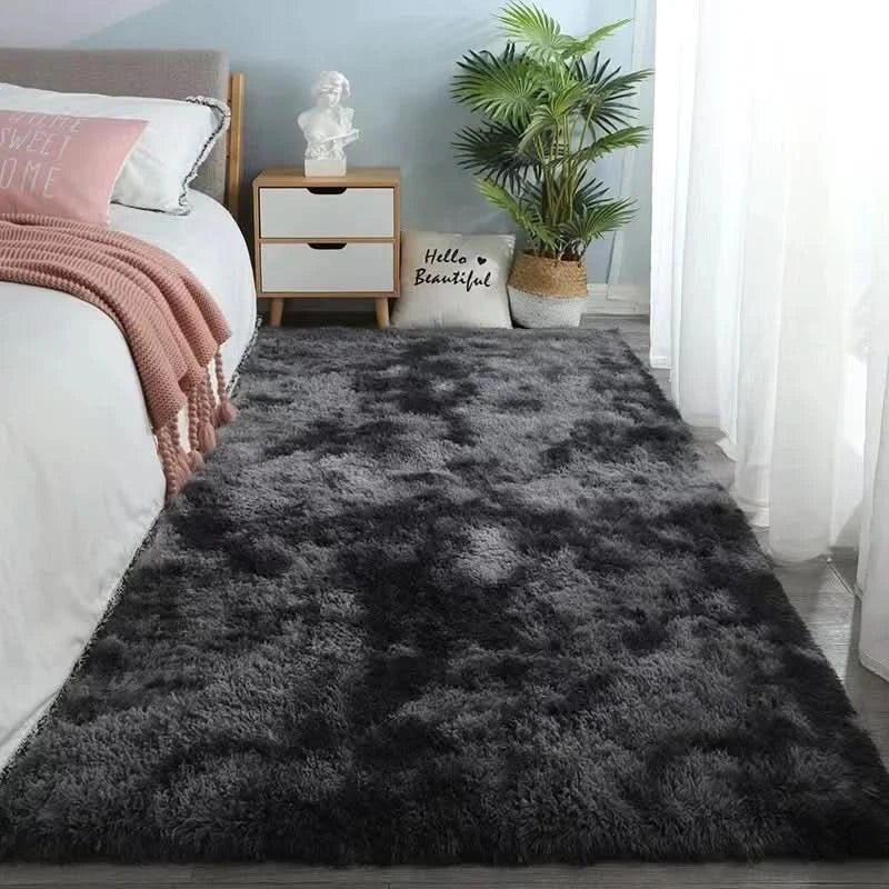 Plush Faux Fur Area Rug for Cozy Modern Interiors