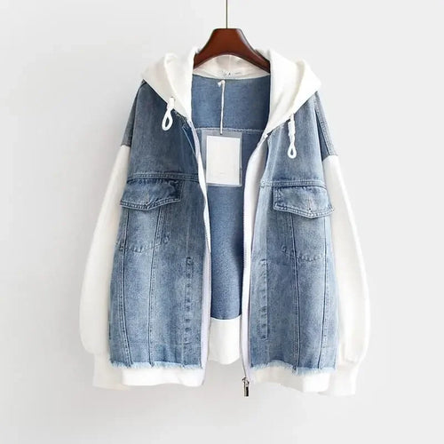 Mila Denim Hoodie