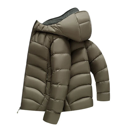 Arthur Puffer Jacket | Contoured Quilted Hooded Winter Jacket