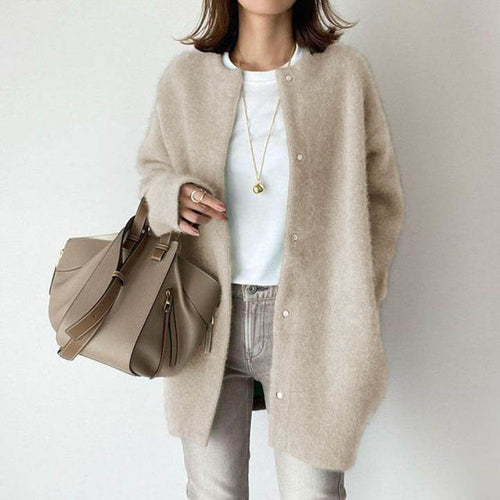 Sofia Coatigan | Relaxed Fit Button Front Coatigan