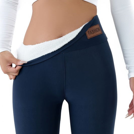 Amelia Skinny Thermal Leggings | High-Waisted Full-Length Leggings