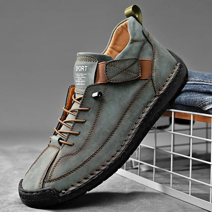 Jack Comfort Fit Casual Shoes | Solid Lace-Up Casual Shoes