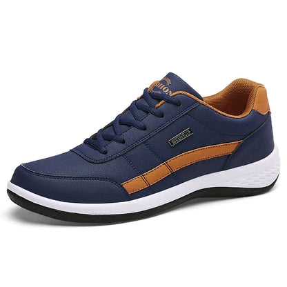Harry Low-Top Sneakers – Lace-Up Side Stripe Design