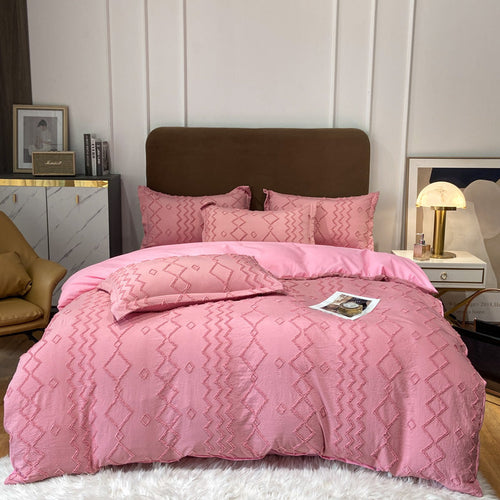Tufted Cotton Bedding Set