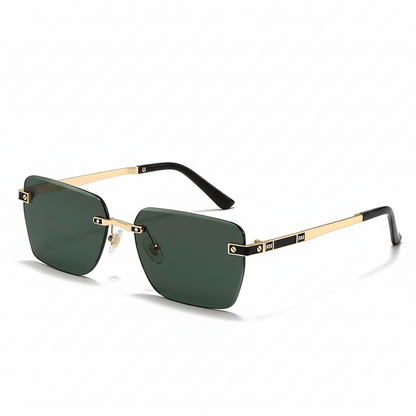 Atlas Geo Rimless Atlas Rimless Sunglasses – Facari