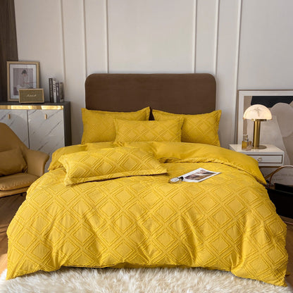 Tufted Cotton Bedding Set