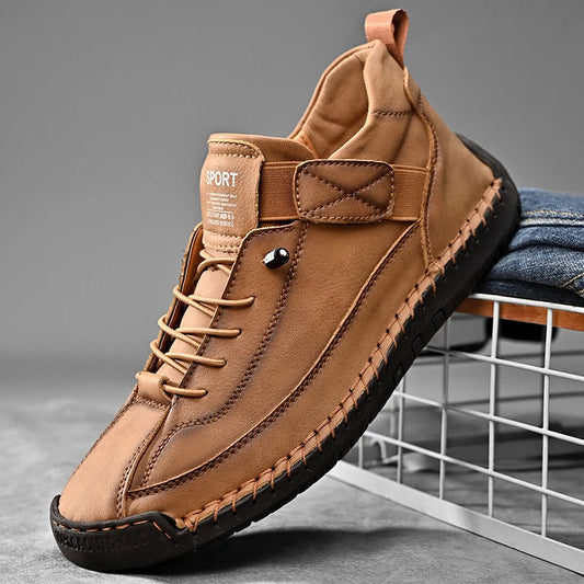 Jack Comfort Fit Casual Shoes | Solid Lace-Up Casual Shoes
