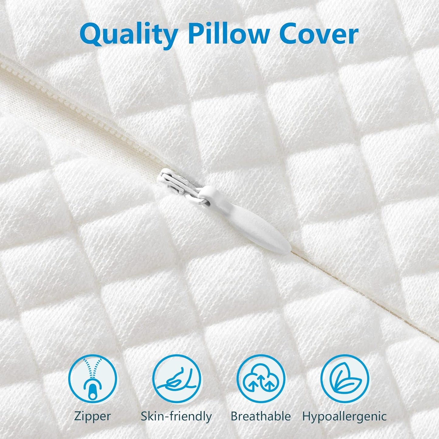 Contoured Memory Foam Pillow With Ergonomic Support