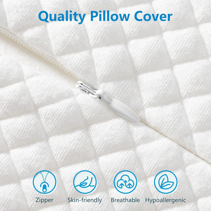 Contoured Memory Foam Pillow With Ergonomic Support
